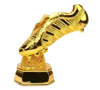Huadafun Trofeo Bota de Oro fútbol réplica, Premio Mejor goleador, Trofeo fútbol decoración, Objeto Decorativo Deportivo, Regalo para Aficionados y coleccionistas