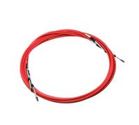 HuadaXtai Cable para con Cubierta Roja Flexible y Extremos Metalicos para Cambio y Direccion en Yates y Embarcaciones