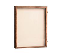 HuadaXtai Caja para Especímenes Apilable | Elegante, Caja Expositora con Interior Acolchado, Resistente, Expositor, 45x32x6cm