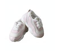 HuadaXtai Calzado Resina para Muñeca Miniatura Zapato de Resina Casual con Cordones Funcionales y Textura de Malla Adecuado para Fotografía Moda Juego , Rosa