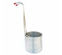 HuadaXtai de Cerveza Serpentín de Acero Inoxidable 304 Bobina Espiral para Fermentación Tubo con Asa para Reducir de Enfriado Adecuado para Elaboración Casera Microcervecería Cocina Talleres