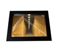 HuadaXtai Espejo Infinito 3D Marco Decorativo Iluminado Marco Fotográfico Marco de Escritorio de Madera con Iluminación Uniforme Y Efecto Óptico Profundo Adecua