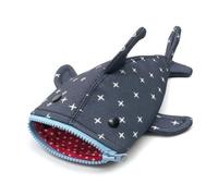 HuadaXtai Estuche Tiburón Estuche Escolar Cartuchera Lapicera Bolso Portatodo con Diseño de Animal Marino y Estampado de Estrellas Apertura Forro Suave Adecuado para Escuela Oficina Regalo para Niños
