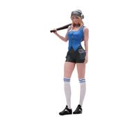 HuadaXtai Figura de Niña a Escala 1:18, Personaje de Escena Ferroviaria para Entusiastas de Los Coches, Pintada.