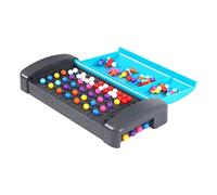 HuadaXtai Juego de Estrategia Infantil Tablero Rompecódigos Adivinanza Contraseñas Interactivo Educativo con Clavijas para Desarrollo Mental y Deducción