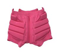 HuadaXtai Pantalones Acolchados para Patinaje sobre Hielo con Sistemas Anticaída Tejido Adaptable y Práctica Cremallera Adecuadas para Deportes de Hielo Formación Rutina Diaria , Rosa , S
