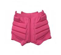HuadaXtai Pantalones Acolchados para Patinaje sobre Hielo con Sistemas Anticaída Tejido Adaptable y Práctica Cremallera Adecuadas para Deportes de Hielo Formación Rutina Diaria , Rosa , XS
