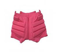 HuadaXtai Pantalones Acolchados para Patinaje sobre Hielo con Sistemas Anticaída Tejido Adaptable y Práctica Cremallera Adecuadas para Deportes de Hielo Formación Rutina Diaria , Rosa , XXS