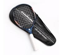 HuadaXtai Raqueta de Tenis Carbono Compuesta con Diseño Integrado y Agarre Antideslizante Manejo Ligero y Estabilidad Mejorada Adecuada para Entrenamiento de Control Potencia Moderada Parque, Azul