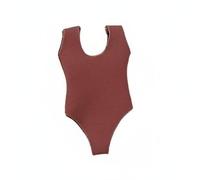 HuadaXtai Traje de Baño para Mujer Leotardo Pieza Figura Vestido Realista Accesorio Muñeca Adecuado para Escenas de Hobby Figuras de Acción, Rojo Óxido
