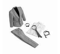 HuadaXtai Traje Formal para Muñeco Incluye Chaqueta Pantalón Camisa y Diseño Moderno con Detalles Realistas Adecuado para Adultos Decoración de Vitrinas 1/6 Escala 12pulgadas