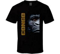 Huadian Congo Retro Gorilla Sci Fi Action Movie T Shirt T-Shirt Black 3XL