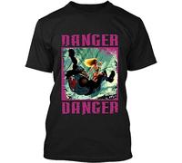 Huadian Danger Danger Screw It! American Glam Metal Band Music Mens T-Shirt T-Shirt Black XL