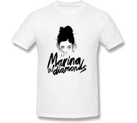 Huadian Men's Marina The Diamonds T Shirt White T-Shirt White S