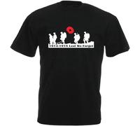 Huadian Remembrance Day Lest We Forget Military Army War Poppy Mens Ladies Top T Shirt T-Shirt Black XL