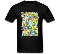 Huadian Smile For The Photo Graphic Man'S T Shirt T-Shirt Black XL