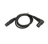 HuadZhylyx Cable balanceado XLR de 3 pines, cable de micrófono XLR macho a hembra, cable de audio HiFi con transmisión de señal sin pérdidas, carcasa de aleación de zinc y conductores OFC