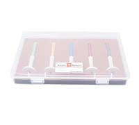 HuadZhylyx Set de 5 piezas de lubricante para relojes, aceite profesional de acero para reparación de relojes, herramienta tipo bolígrafo con soporte para bolígrafo, kit compacto y