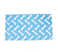 HuadZhylyx Tapis de refroidissement pour animaux, Tapis de refroidissement pour Chiens Avec Gel de refroidissement intégralement rempli, Coussin de Glace étanche et Durable pour Chiens et (S)