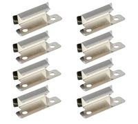 HUAERW Impresora 3D Abrazadera de cama Abrazadera de cama de vidrio con calefacción Abrazadera de cama de vidrio Compatible con Ender 3/3 v2 / 3S / 3 Pro / 5 Pro CR-20 Pro CR-10S Pro Series (8 p)