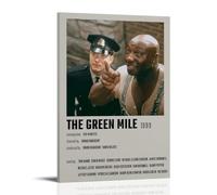 HUAEYWQBERRH Póster decorativo de The Green Mile para sala de estar, dormitorio, pintura decorativa, impresión de cubierta de 30 x 45 cm, estilo marco