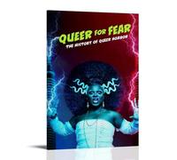 HUAEYWQBERRH Queer for Fear - Póster decorativo para sala de estar, dormitorio, pintura decorativa, impresión de cubierta de pintura de 30 x 45 cm, estilo marco