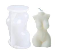 Huahuanghui Forma de Vela de Silicona 3D Hecha a Mano,Moldes de Velas 3D moldes de jabón,Molde de Silicona Velas,3D Mujeres Cuerpo del Molde De Silicona,Vela de Cuerpo Humano de Arte 3D