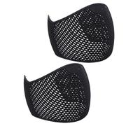 Huairdum 2 Bandas Antideslizantes para el Pelo, Diadema Elástica para Hijab de Mujer, Banda de Agarre para Hijab para Domadores de Pelo, Debajo de la Bufanda, Diario, Oración y Deportes (BLACK)