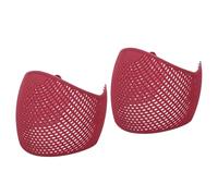 Huairdum 2 Bandas Antideslizantes para el Pelo, Diadema Elástica para Hijab de Mujer, Banda de Agarre para Hijab para Domadores de Pelo, Debajo de la Bufanda, Diario, Oración y Deportes (rojo oscuro)