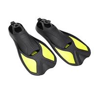 Huairdum Aletas de Natación para Adultos, Aletas de Buceo de Goma Suave, de Natación con Suela Antideslizante y Ligera, Ideal para Hombres, Mujeres, en Piscina y Mar (M)