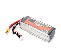 Huairdum Batería Lipo de 14,8 V, 5000 MAh, 60 C 4S, Batería RC con Enchufe XT60, de Conversión de Alta Potencia con Rendimiento Confiable, Ideal para Coches RC, Drones, Helicópteros, Barcos y Aviones