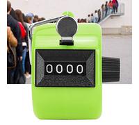 Huairdum Berm Contador de Cuentas Manual, Herramienta de Conteo Portátil de 4 Dígitos con Gancho, Contador de Equipos Deportivos, Ideal para Equipos y Accesorios Deportivos, Rango de Conteo 0-9999
