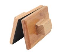 Huairdum Bloque Musical de, Instrumento de Madera de Haya con Papel de Lija para Enseñanza de Música, Niños de 1 Año, Hogar, Guardería, Clases de Baile