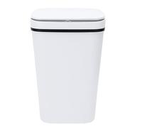 Huairdum Bote de Basura Automático con Tapa, Bote de Basura con Sensor de Movimiento sin Contacto con Tapa Sellada con Control de Olores y Mecanismo de Cierre Suave, Diseño Ovalado Moderno para
