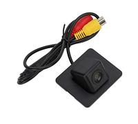 Huairdum Cámara CCD de Visión Trasera, Cámara de Respaldo IP67 Gran Angular de 170 Grados, de Marcha Atrás con Líneas Guía, Reemplazo para 3 Axela 2013-2019