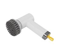 Huairdum Cepillo Eléctrico Inalámbrico para Ducha, Fregadora con 3 Cabezales Reemplazables, Batería de 3000mAh, 2 Velocidades, para Baño, Cocina, Suelo de Azulejos (White)