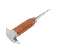 Huairdum Cincel para Hielo, Pico para Quitar Hielo de Acero Inoxidable 304, Trituradora Manual con de Madera, Ideal para el Hogar, la Cocina, el Bar y la Tienda de Bebidas