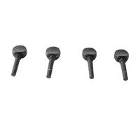 Huairdum Clavijas de Afinación para Violín, 4 Piezas de Repuesto de Clavijas de Violín Negras de Madera Maciza, Piezas Musicales de Apariencia Fina y Suave con Ajuste de Precisión, Ideal para (M00592)