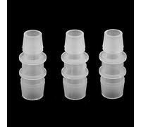 Huairdum Conector Adaptador de Manguera de Aire para Acuario, Reductor de Diámetro Variable de Plástico, 5 Tamaños 8 Mm, 12 Mm, 16, 20, Ideal para Accesorios de Tubería de Manguera de Bomba de (12