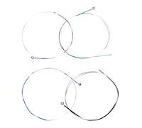 Huairdum Cuerdas de Violín 4/4, Núcleo de Acero Entorchado en Plata E A D G, Juego de Cuerdas de Violín con Acero Inoxidable y Entorchado de Aleación, Ideal para de Tamaño Completo