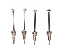 Huairdum Eje de Transmisión CVD RC, Eje de Transmisión Tratado Térmicamente de Aleación de Aluminio de Acero, CVD de ángulo Suave de Alta Precisión con Mano de Obra Fina, Ideal para Vehículos