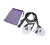 Huairdum Entrenador de Fuerza para Brazos de Natación, Cuerda de Alta Tensión Elástica de Látex Natural, Entrenador Ergonómico de Aletas de Remo con Resistencia Ajustable, Ideal para Adolescentes y