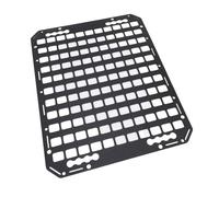 Huairdum Estante Lateral para Panel de Caja de Camión, Estante de Almacenamiento Lateral de Aluminio, Organizador de Carga con Múltiples Orificios y Rieles en L, Ideal para Camionetas Sedan SUV
