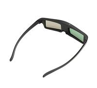 Huairdum Gafas DLP 3D Recargables por USB, Gafas con Obturador Activo, de Tiempo de Trabajo de 45 Horas con Visión Clara, Ideales para Proyectores 3D DLP Link 96144Hz (KX30)