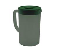 Huairdum Jarra de Agua, Jarra de Agua Translúcida de Gran Capacidad de 2,7 L con Tapa y Filtro, con Filtro de PP para té, café, Jugo y Refrigerador (GREEN #13)