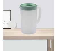 Huairdum Jarra de Agua, Jarra de Agua Translúcida de Gran Capacidad de 2,7 L con Tapa y Filtro, con Filtro de PP para té, café, Jugo y Refrigerador (GREEN #12)