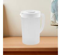 Huairdum Jarra de Agua, Jarra de Agua Translúcida de Gran Capacidad de 2,7 L con Tapa y Filtro, con Filtro de PP para té, café, Jugo y Refrigerador (WHITE)