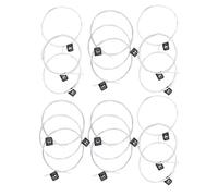 Huairdum Juego de 3 Cuerdas de Guitarra Clásica de Repuesto, Cuerdas de Nailon Chapadas en Plata, de Tono Estable con Larga Vida útil, Ideal para Guitarra Clásica (NX35)