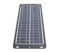 Huairdum Kit de Panel, Panel de Carga Solar Portátil Monocristalino de Alta Eficiencia, Herramienta de Viaje para Acampar Al Aire Libre con Enchufe OBD
