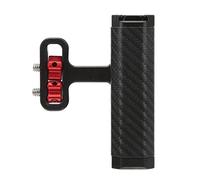 Huairdum Lateral para Cámara, Empuñadura de Aleación de Aluminio, Tornillos de 1/4 pulg. con Soporte de Zapata Fría y Diseño Ergonómico, Ideal para Jaula de Cámara DSLR y Micro Monofoto